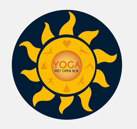 Logo Yoga met open blik